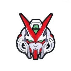 Mobile Suit Gundam 'Astray Red Frame Head' Embroidered Velcro Patch