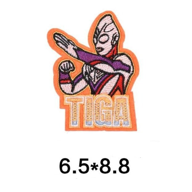 Ultraman 'Tiga' Embroidered Patch
