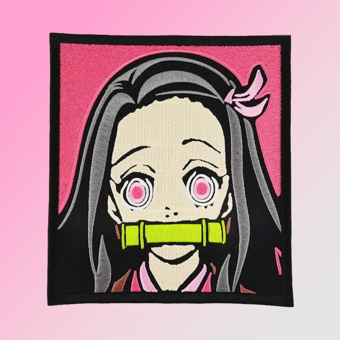 Demon Slayer 'Nezuko | Face' Embroidered Patch