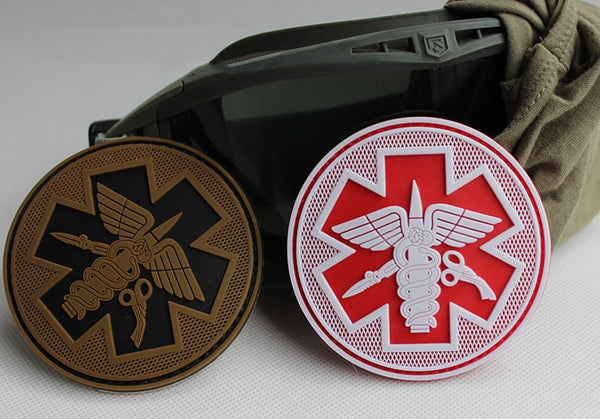 Medical 'Paramedic Logo | 2.0' PVC Rubber Velcro Patch