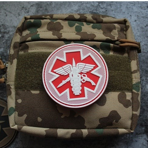 Medical 'Paramedic Logo | 1.0' PVC Rubber Velcro Patch