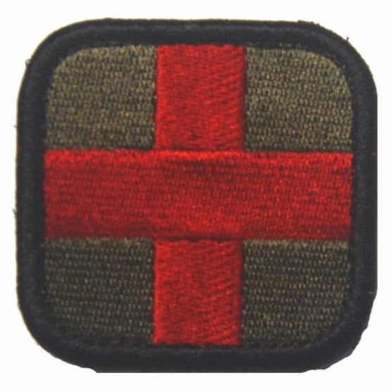 Medical 'First Aid Logo | 3.0' Embroidered Velcro Patch