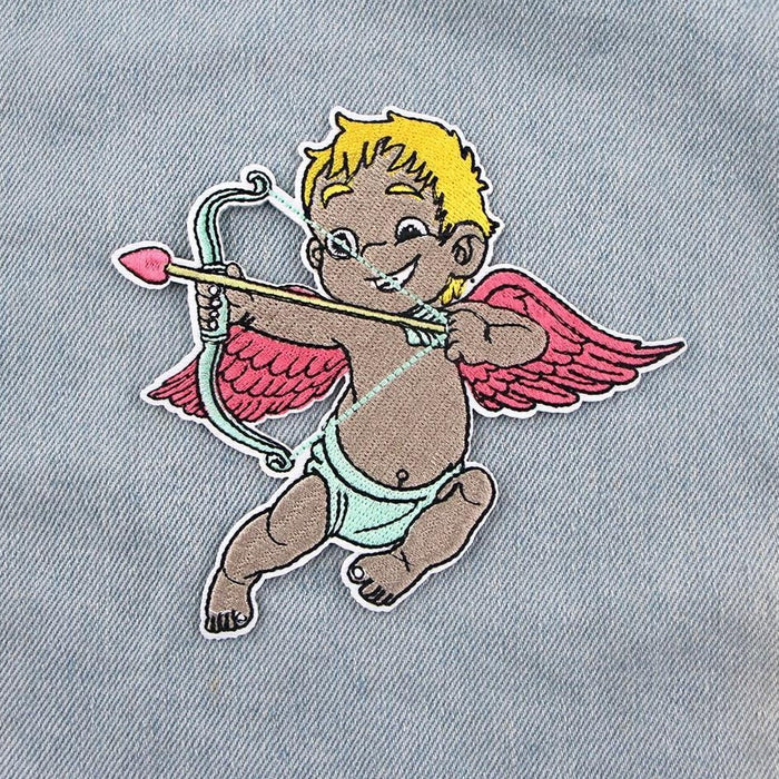 Cute Adorable Cupid Embroidered Patch