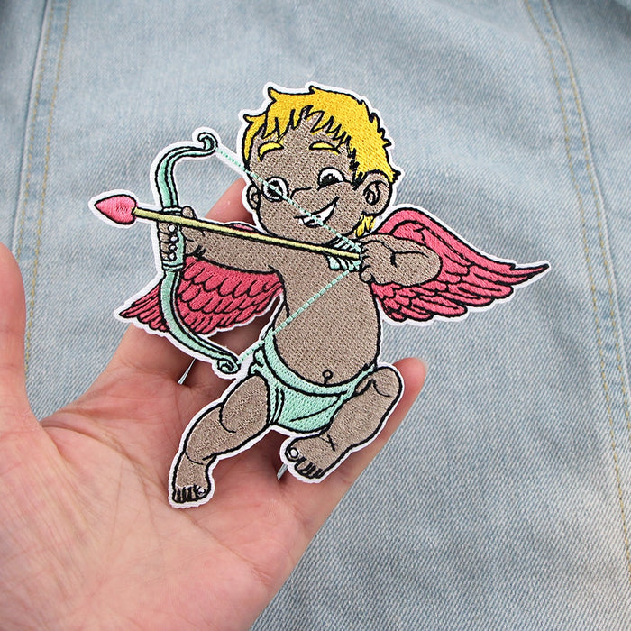Cute Adorable Cupid Embroidered Patch