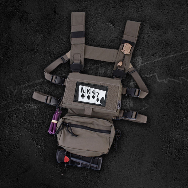 Cool 'Playing Cards' Embroidered Velcro Patch