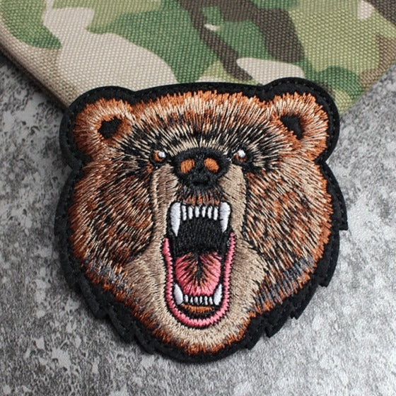 Bear Embroidered Patches – Little Patch Co