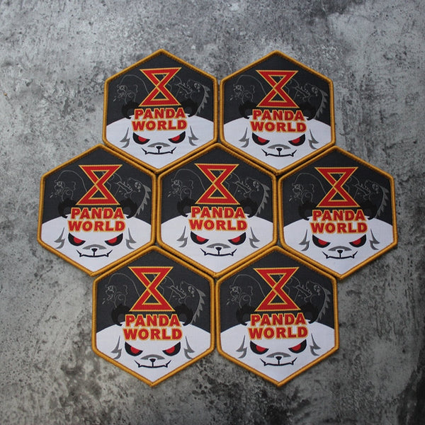 Jujutsu Kaisen 'Panda World | 10th' Embroidered Velcro Patch