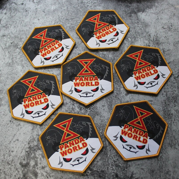 Jujutsu Kaisen 'Panda World | 10th' Embroidered Velcro Patch