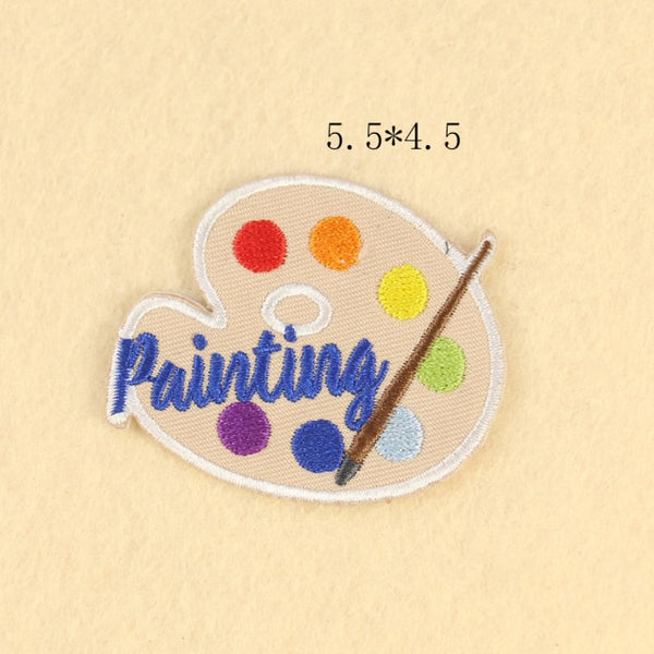 Mixing Pallete 'Painting' Embroidered Patch