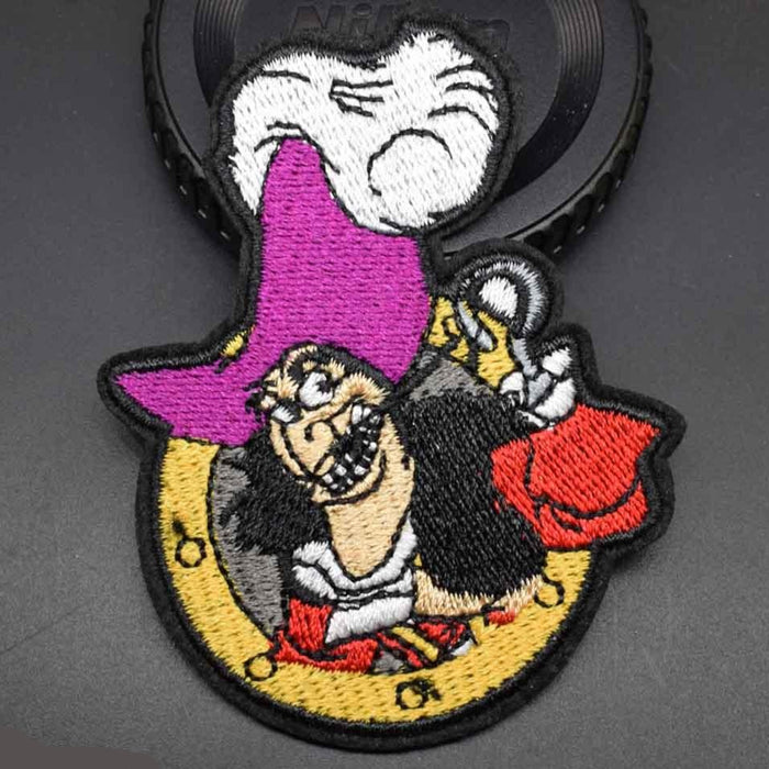 Peter Pan 'Captain Hook' Embroidered Patch