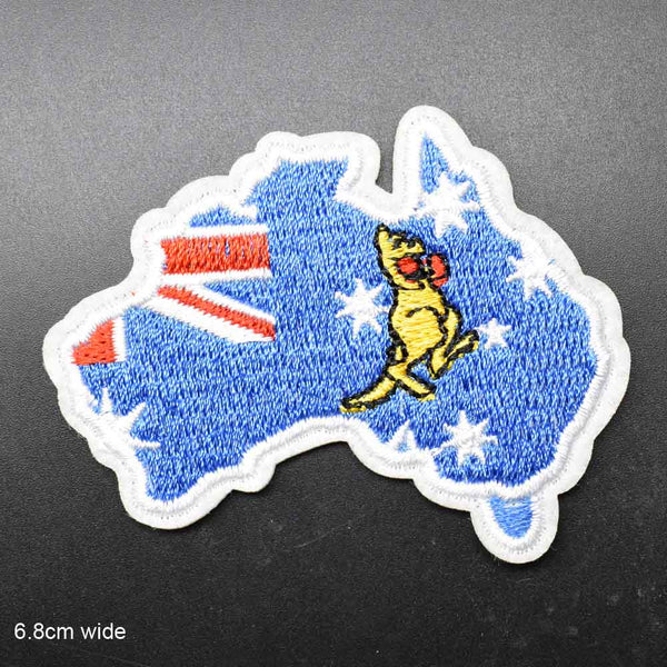 World Continent 'Australia | Flag' Embroidered Patch