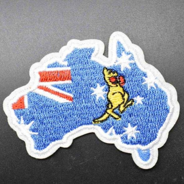 World Continent 'Australia | Flag' Embroidered Patch
