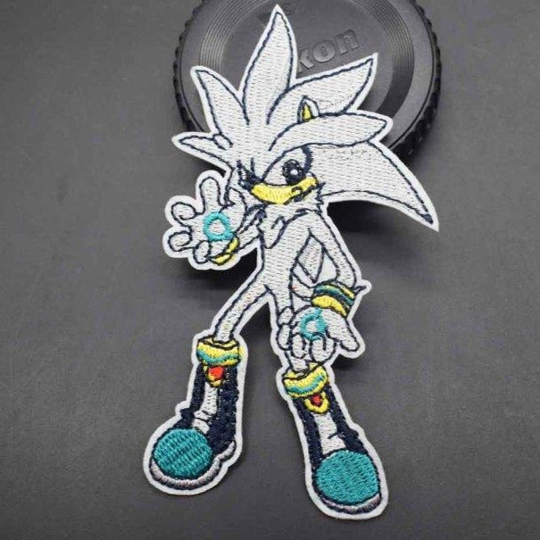 Sonic the Hedgehog 'Silver the Hedgehog' Embroidered Patch