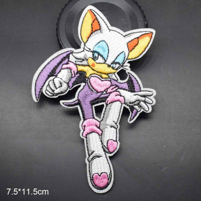 Sonic the Hedgehog 'Rouge the Bat' Embroidered Patch