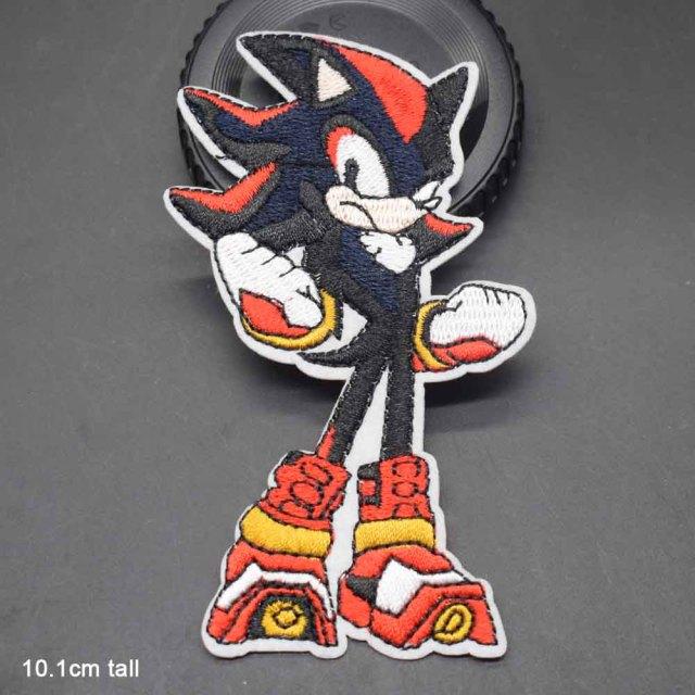 Sonic the Hedgehog 'Shadow the Hedgehog' Embroidered Patch