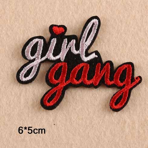 Cool 'Girl Gang | 1.0' Embroidered Patch