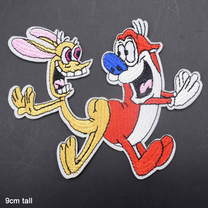 The Ren & Stimpy Show 'Butt Bump' Embroidered Patch