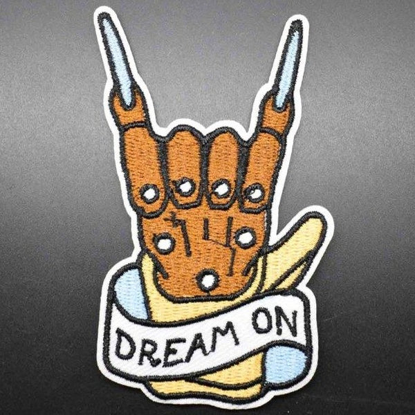 Freddy Kruger 'Dream On' Embroidered Patch