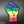 Load image into Gallery viewer, LGBT Pride &#39;Raised Fist&#39; Embroidered Patch
