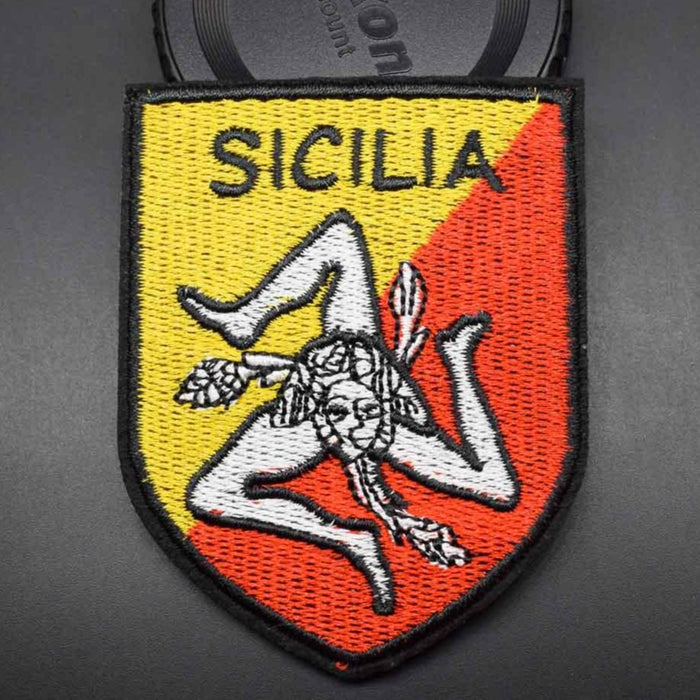 Emblem 'Sicilia | Sicily Italy' Embroidered Patch