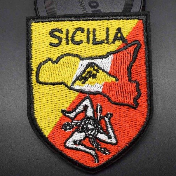 Emblem 'Sicilia | Mount Etna | Sicily Italy' Embroidered Patch