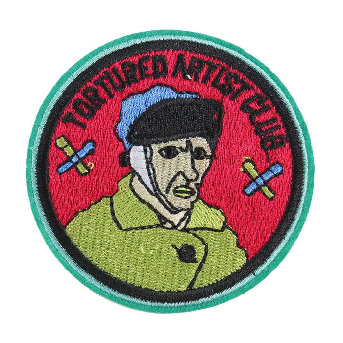 Painting 'Vincent Van Gogh | Tortured Artist Club' Embroidered Patch