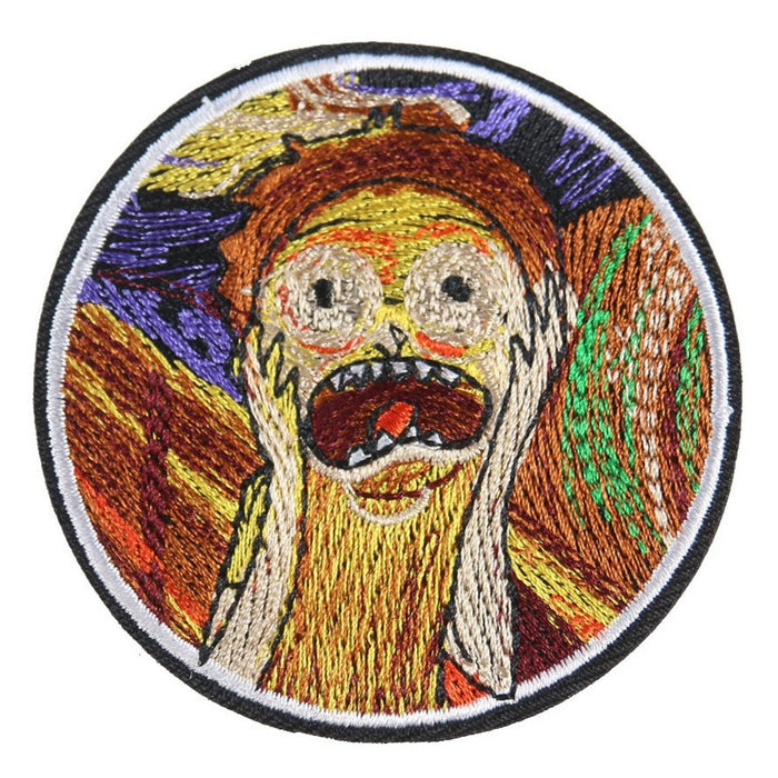 Rick and Morty 'Morty | Screaming 1.0' Embroidered Patch