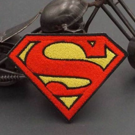 Superman Logo '3.0' Embroidered Patch