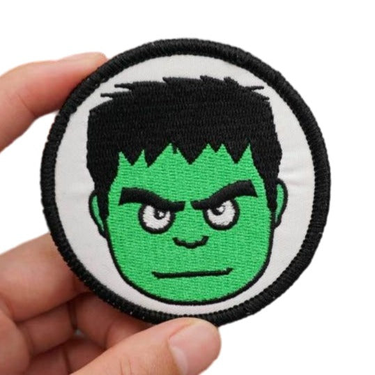 Hulk 'Serious | Head' Embroidered Patch