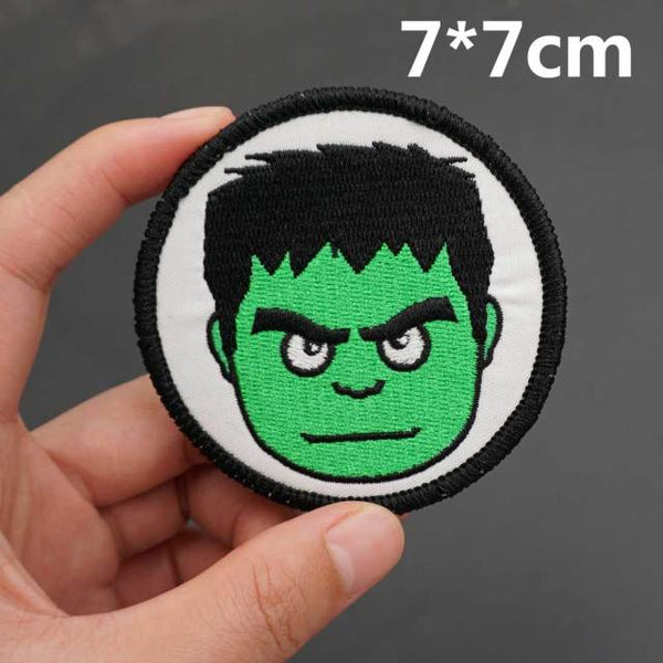 Hulk 'Serious | Head' Embroidered Patch