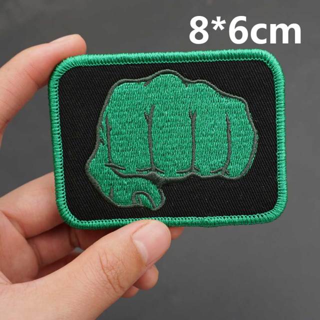 Hulk 'Left Hand Fist' Embroidered Patch