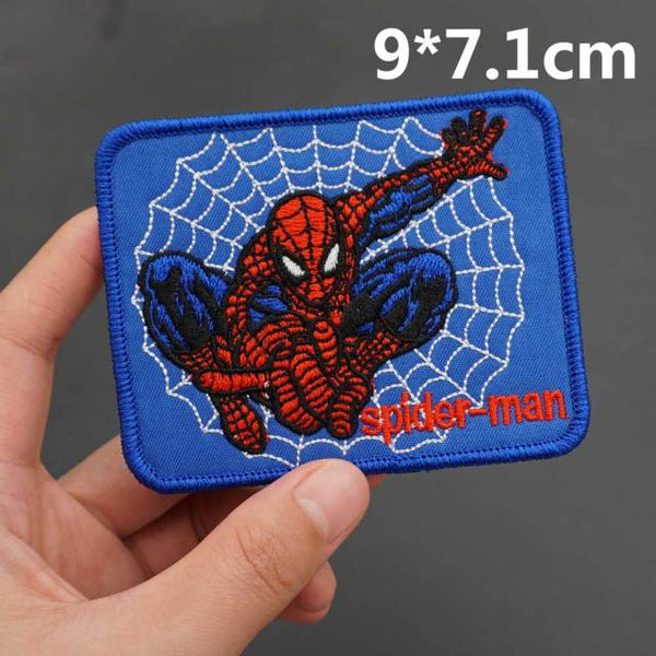 Spider Man 'Landing Pose | Spider Web' Embroidered Patch