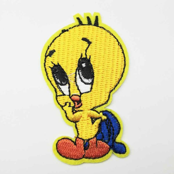 Tweety Bird 'Wondering' Embroidered Patch