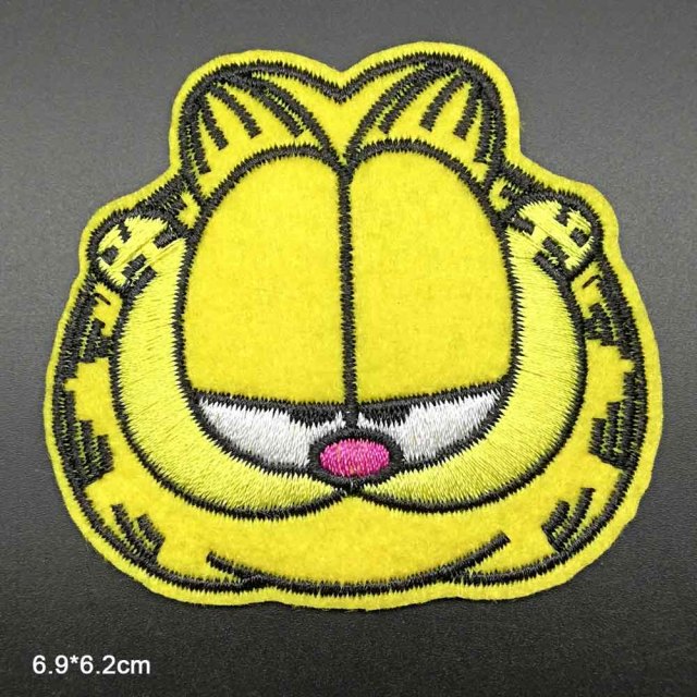 Garfield 'Sleepy Head' Embroidered Patch