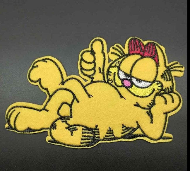 Garfield 'Thumbs Up' Embroidered Patch