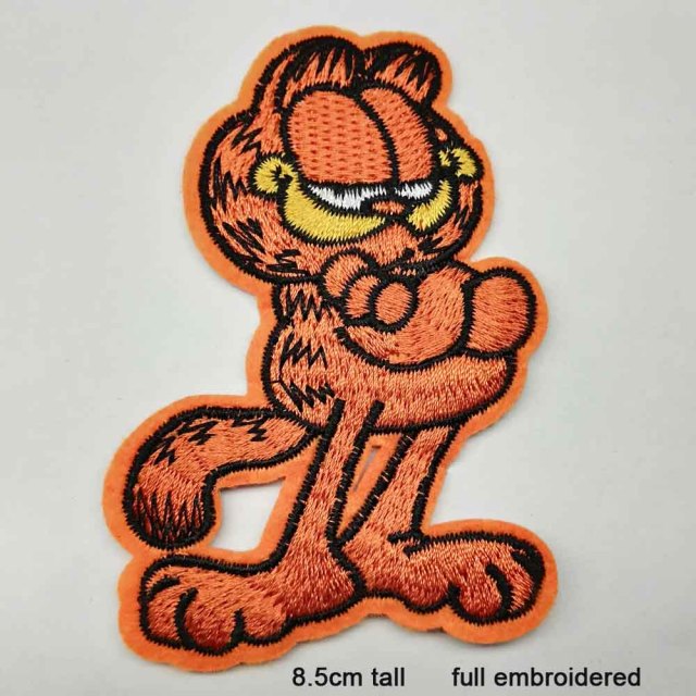 Garfield 'Serious' Embroidered Patch
