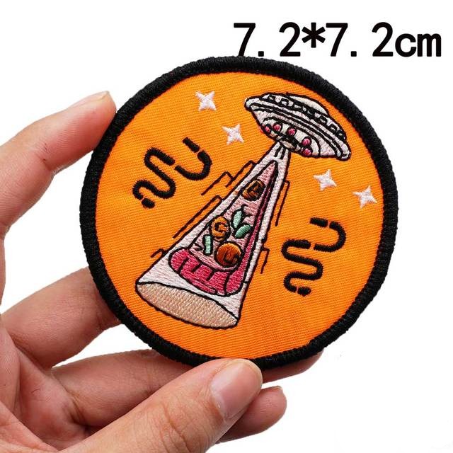Lightyear 'UFO | Pizza' Embroidered Patch