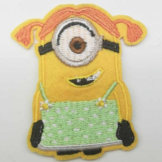 The Minion 'Stuart | Dressed Up Girl' Embroidered Patch
