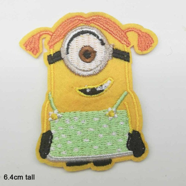 The Minion 'Stuart | Dressed Up Girl' Embroidered Patch