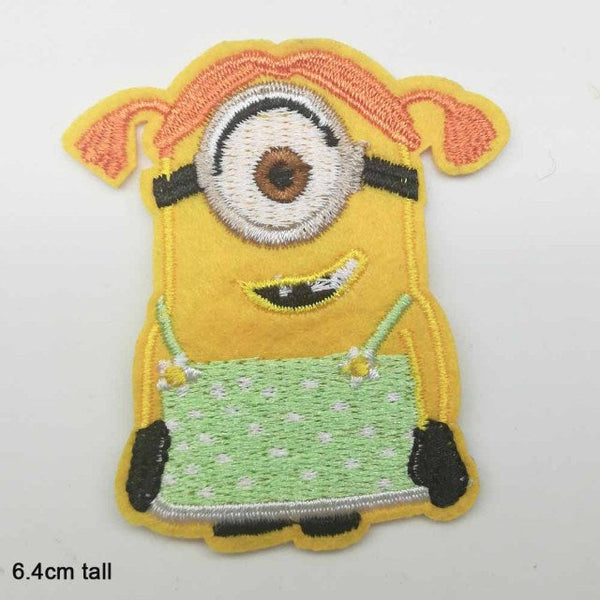 The Minion 'Stuart | Dressed Up Girl' Embroidered Patch