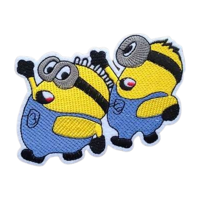 The Minions 'Stuart & Bob | Marching' Embroidered Patch