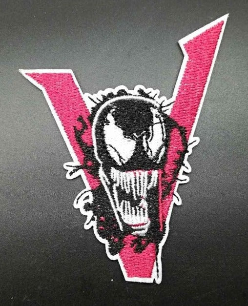 Venom Logo Embroidered Patch