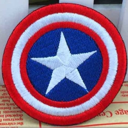 Captain America 'Shield' | 2.0 Embroidered Patch