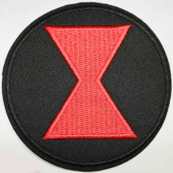Black Widow Logo '1.0' Embroidered Patch