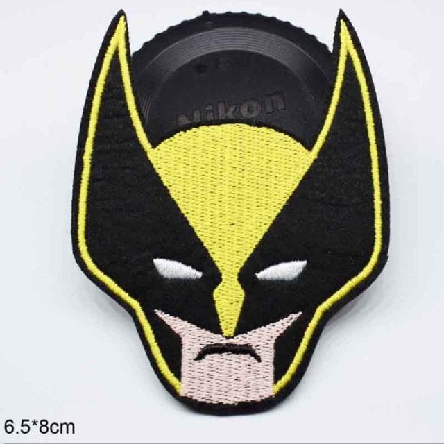 Wolverine 'Face' Embroidered Patch