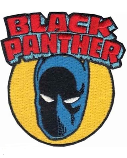 'Black Panther' Embroidered Patch