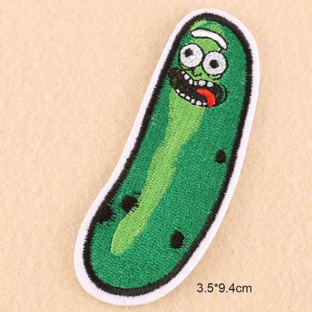 Rick and Morty 'Pickle Rick 1.0' Embroidered Patch