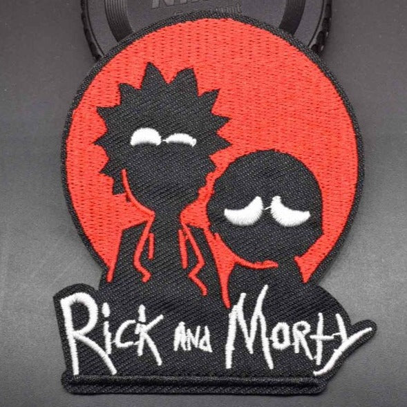 Rick and Morty 'Halloween | Black' Embroidered Patch