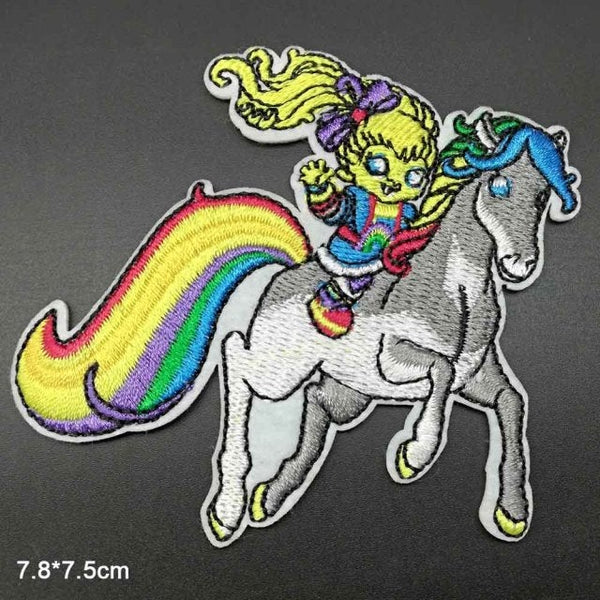 Rainbow Brite 'Horseback' Embroidered Patch