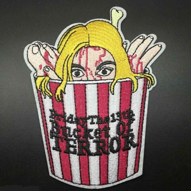 Friday the 13th 'Bucket of Terror' Embroidered Patch